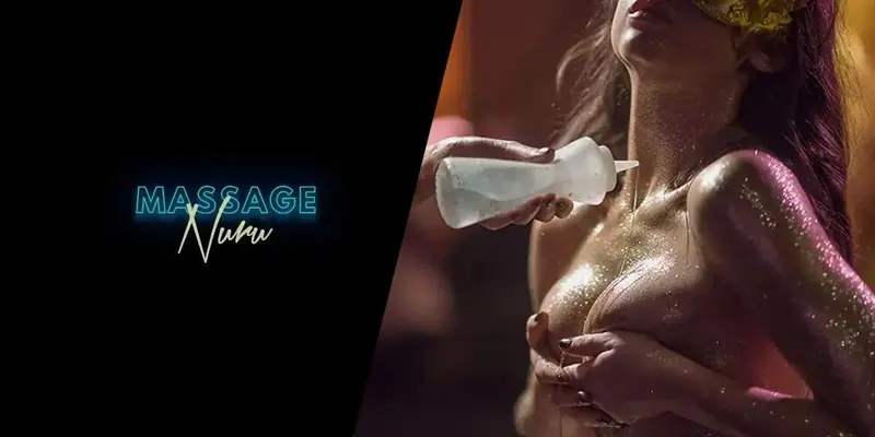 Masseuse applying body gel to a woman at Laval Nuru Massage in Montreal